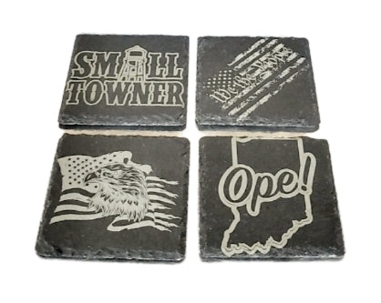 Custom Slate Coasters