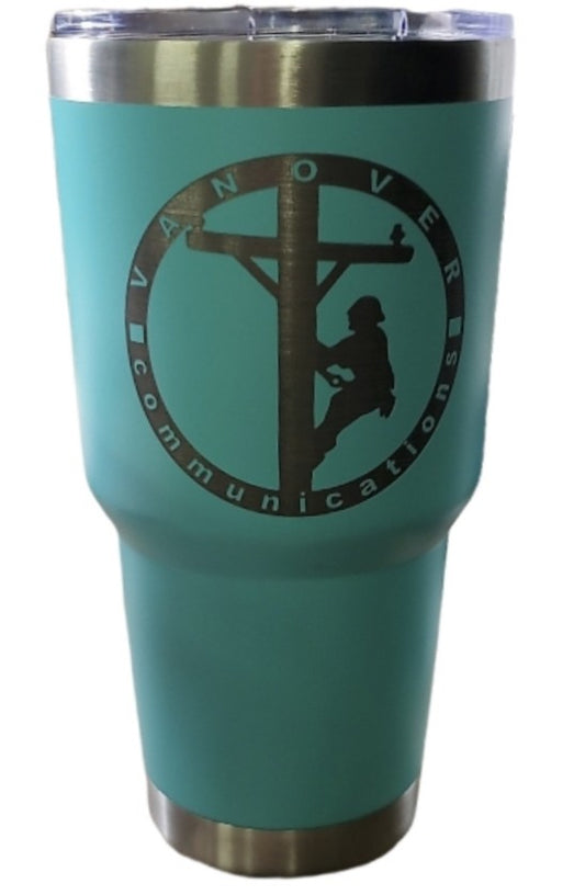 1-Sided Custom Engraved Tumblers