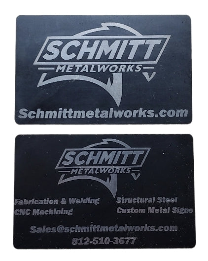 Metal Business Cards