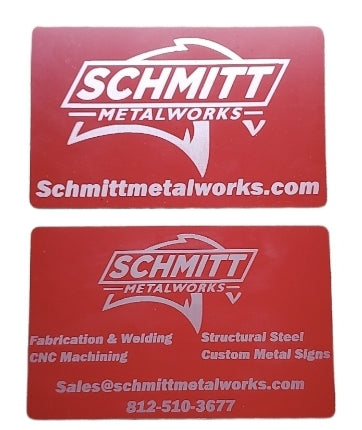 Metal Business Cards