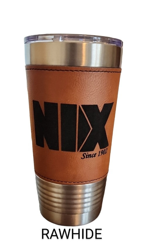 20oz Leatherette Tumbler