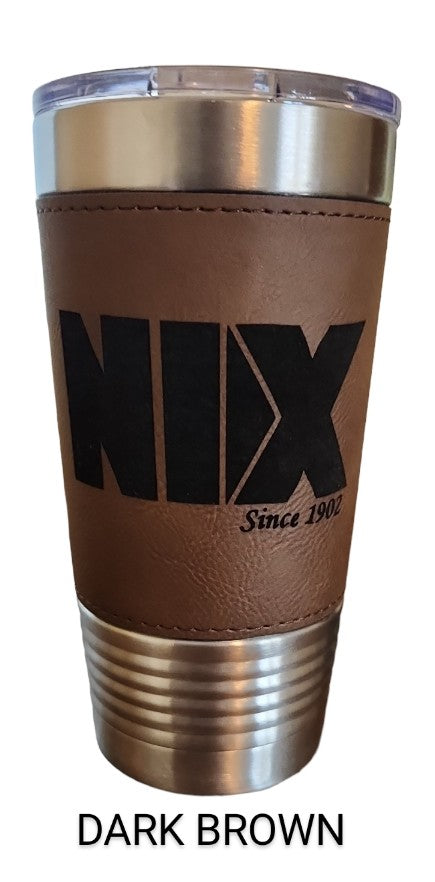 20oz Leatherette Tumbler