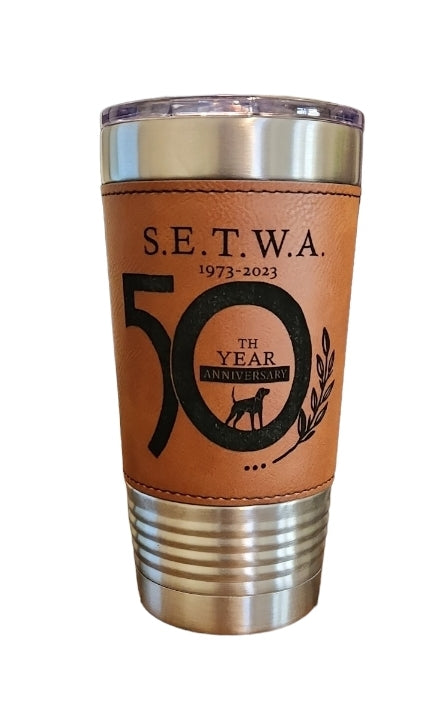 20oz Leatherette Tumbler