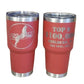 1-Sided Custom Engraved Tumblers